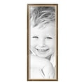 thumbnail image 1 of ArtToFrames 10" x 27" Taupe with Silver Lip Picture Frame, 10x27 inch Multi Wood Poster Frame (WOM-4986),  Pack, 1 of 5