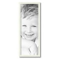 thumbnail image 1 of ArtToFrames 10" x 28" White Picture Frame, 10x28 inch White Wood Poster Frame (WOM-5138), 1 of 5
