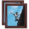 thumbnail image 1 of ArtToFrames 10" x 30" Cherry Picture Frame, 10x30 inch Red MDF Poster Frame (WOM-4333), 2 Pack, 1 of 8