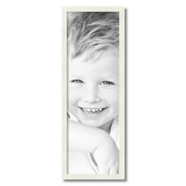 ArtToFrames 10" x 30" White Picture Frame, 10x30 inch White Wood Poster Frame (WOM-5140)