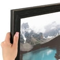 thumbnail image 1 of ArtToFrames 10" x 50" Distressed Black Picture Frame, 10x50 inch Black Wood Poster Frame (WOM-4592),  Pack, 1 of 8