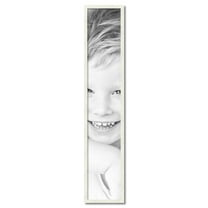 ArtToFrames 10" x 55" White Picture Frame, 10x55 inch White Wood Poster Frame (WOM-5140)