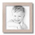 thumbnail image 1 of ArtToFrames 10x10 Inch Contrast White Picture Frame, This White Wood Poster Frame is Great for Your Art or Photos, Comes with Regular Glass (4931), 1 of 1