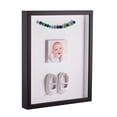 thumbnail image 1 of ArtToFrames 10x10 Inch Shadow Box Picture Frame, with a Satin Black Tall 1 Wide Shadowbox frame and Super White Mat Backing (4654), 1 of 7