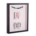 thumbnail image 1 of ArtToFrames 10x10 Inch Shadow Box Picture Frame, with a Satin Black Tall 1 Wide Shadowbox frame and White Mat Backing (4654), 1 of 7