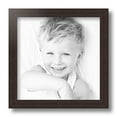 thumbnail image 1 of ArtToFrames 10x10 Inch Verlinga Brown Picture Frame, This Brown Wood Poster Frame is Great for Your Art or Photos, Comes with Regular Glass (4656), 1 of 7