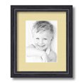 thumbnail image 1 of ArtToFrames 10x12 Matted Picture Frame with 6x8 Single Mat Photo Opening Framed in 1.25 Black Stain on Solid Red Oak and 2 Buttercup Mat (FWM-4083-10x12), 1 of 8