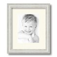 thumbnail image 1 of ArtToFrames 10x12 Matted Picture Frame with 6x8 Single Mat Photo Opening Framed in 1.25 Off White Wash on Ash and 2 Brilliant White Mat (FWM-4098-10x12), 1 of 8