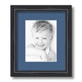 thumbnail image 1 of ArtToFrames 10x12" Matted Picture Frame with 6x8" Single Mat Photo Opening Framed in 1.25" Black Stain on Solid Red Oak and 2" Royal Mat (FWM-4083-10x12), 1 of 8
