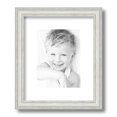thumbnail image 1 of ArtToFrames 10x12 Matted Picture Frame with 6x8 Single Mat Photo Opening Framed in 1.25 Off White Wash on Ash and 2 Crisp Mat (FWM-4098-10x12), 1 of 8