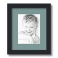 thumbnail image 1 of ArtToFrames 10x12" Matted Picture Frame with 6x8" Single Mat Photo Opening Framed in 1.25" Satin Black and 2" Nile Green Mat (FWM-3926-10x12), 1 of 8