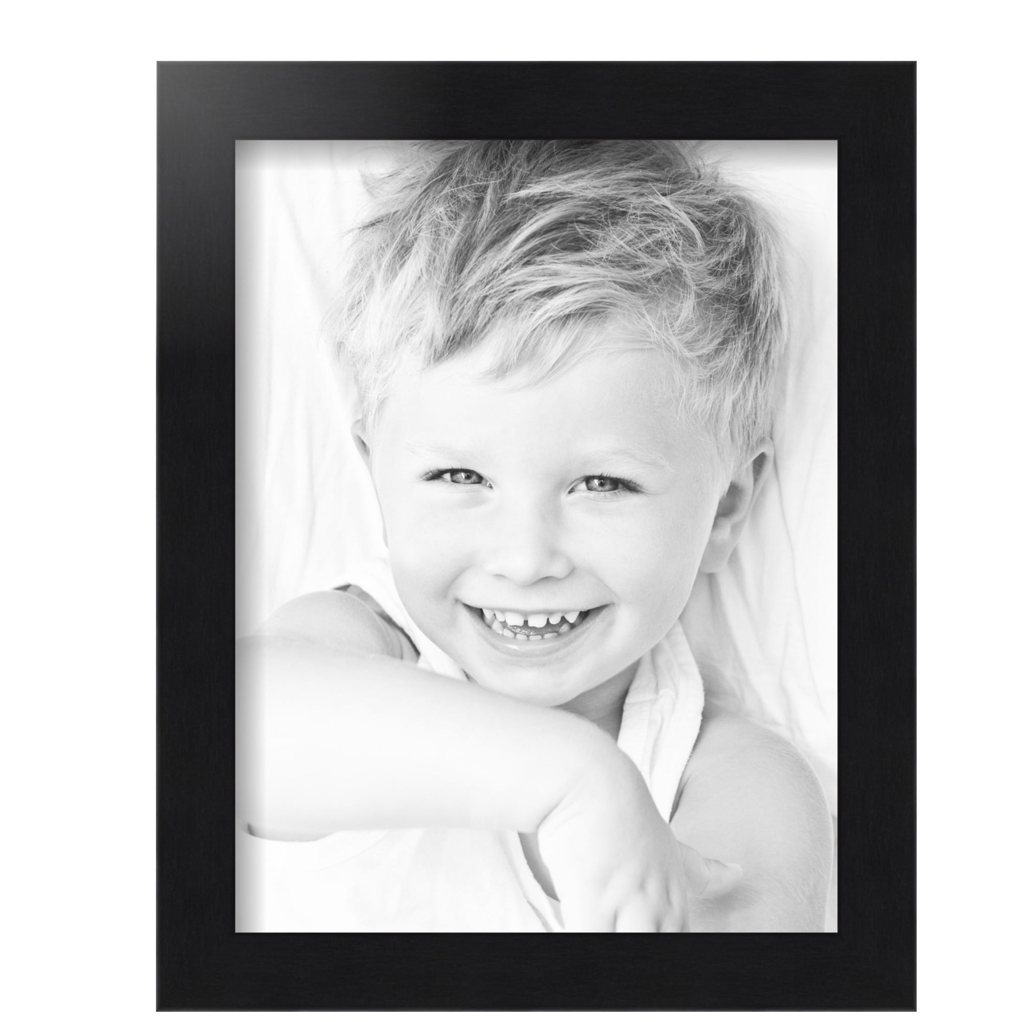 ArtToFrames 10x13 Inch Black Steel Picture Frame, This Black MDF Poster Frame is Great for Your Art or Photos, Comes with Regular Glass (4639)