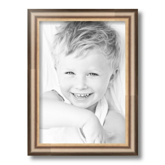 ArtToFrames 10x14" Anique Silver Picture Frame, Silver Wood Poster Frame, with Regular Glass and 2 (FBPL-4964)