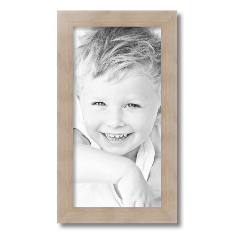 ArtToFrames 10x20 Inch Clear Stain Picture Frame, This White Wood Poster  Frame is Great for Your Art or Photos, Comes with Regular Glass (4290)