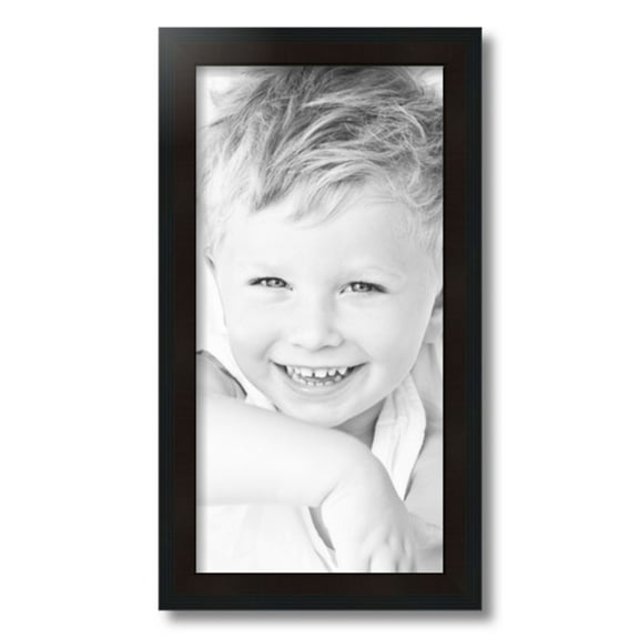 ArtToFrames 10" x 20" Windsor Walnut Picture Frame, 10x20 inch Brown MDF Poster Frame (WOM-4689)