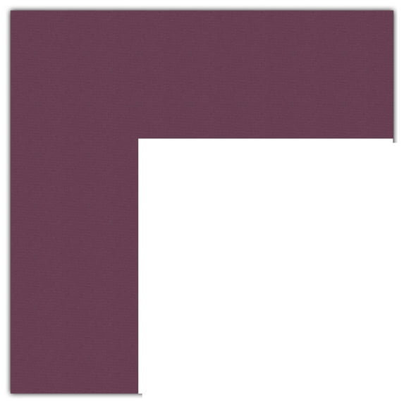ArtToFrames 10x20" Ruby Custom Mat for Picture Frame with Opening for 6x16" Photos. Mat Only, Frame Not Included (MAT-179)