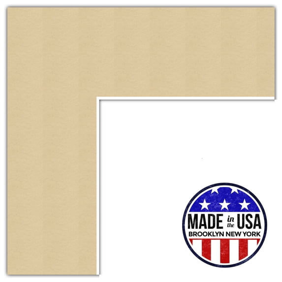 ArtToFrames 10x24" Green Whisper Custom Mat for Picture Frame with Opening for 6x20" Photos. Mat Only, Frame Not Included (MAT-191)