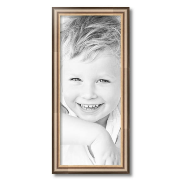 ArtToFrames 10x24 inch Anique Silver Picture Frame, Silver 10" x 24" Wood Poster Frame (WOM-4964) 1234