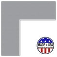 thumbnail image 1 of ArtToFrames 10x28" Silver Custom Mat for Picture Frame with Opening for 6x24" Photos. Mat Only, Frame Not Included (MAT-226), 1 of 5