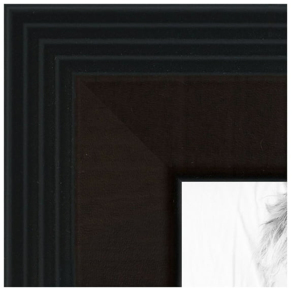 ArtToFrames 10x32 inch Windsor Walnut Picture Frame, Brown MDF Poster Frame (4689)