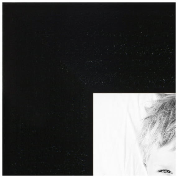 ArtToFrames 10x33 inch Black Picture Frame, Black Wood Poster Frame (4112)