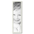 thumbnail image 1 of ArtToFrames 10x37 inch White Picture Frame, White 10" x 37" Wood Poster Frame (WOM-5140) 1234, 1 of 5