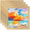 thumbnail image 1 of ArtToFrames 11" x 14" Classic Gold Picture Frame, 11x14 inch Gold MDF Poster Frame (WOM-4498), 4 Pack, 1 of 7