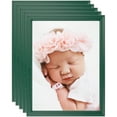 thumbnail image 1 of ArtToFrames 11" x 17" Green Picture Frame, 11x17 inch Green Wood Poster Frame (WOM-4157), 5 Pack, 1 of 7