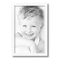thumbnail image 1 of ArtToFrames 11" x 17" Satin White Picture Frame, 11x17 inch White Wood Poster Frame (WOM-4655), 1 of 5