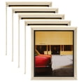 thumbnail image 1 of ArtToFrames 11" x 17" Silver with Black Lip Picture Frame, 11x17 inch Multi Wood Poster Frame (WOM-5193), 5 Pack, 1 of 6