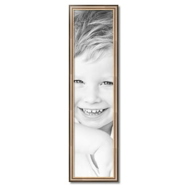 ArtToFrames 11" x 45" Anique Silver Picture Frame, 11x45 inch Silver Wood Poster Frame (WOM-4964)