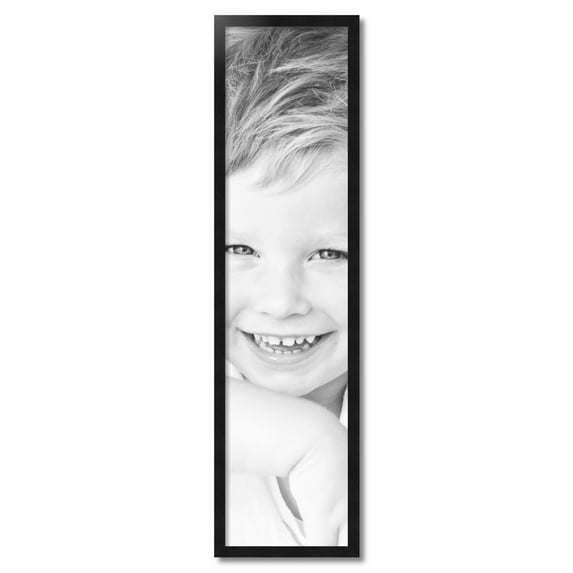 ArtToFrames 11" x 45" Black Picture Frame, 11x45 inch Black Wood Poster Frame (WOM-5139)
