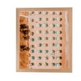 thumbnail image 1 of ArtToFrames 11x12" Hard Maple Wood Picture Frame, Brown Wood Poster Frame, with Regular Glass and 2 (FBPL-4879), 1 of 7