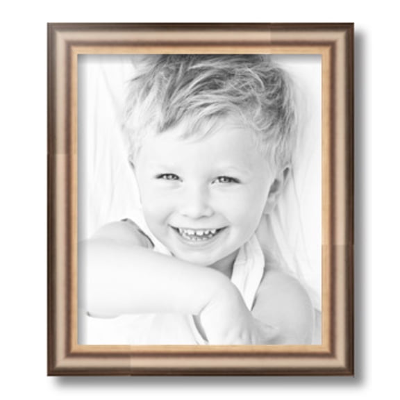 ArtToFrames 11x13 inch Anique Silver Picture Frame, Silver 11" x 13" Wood Poster Frame (WOM-4964) 1234