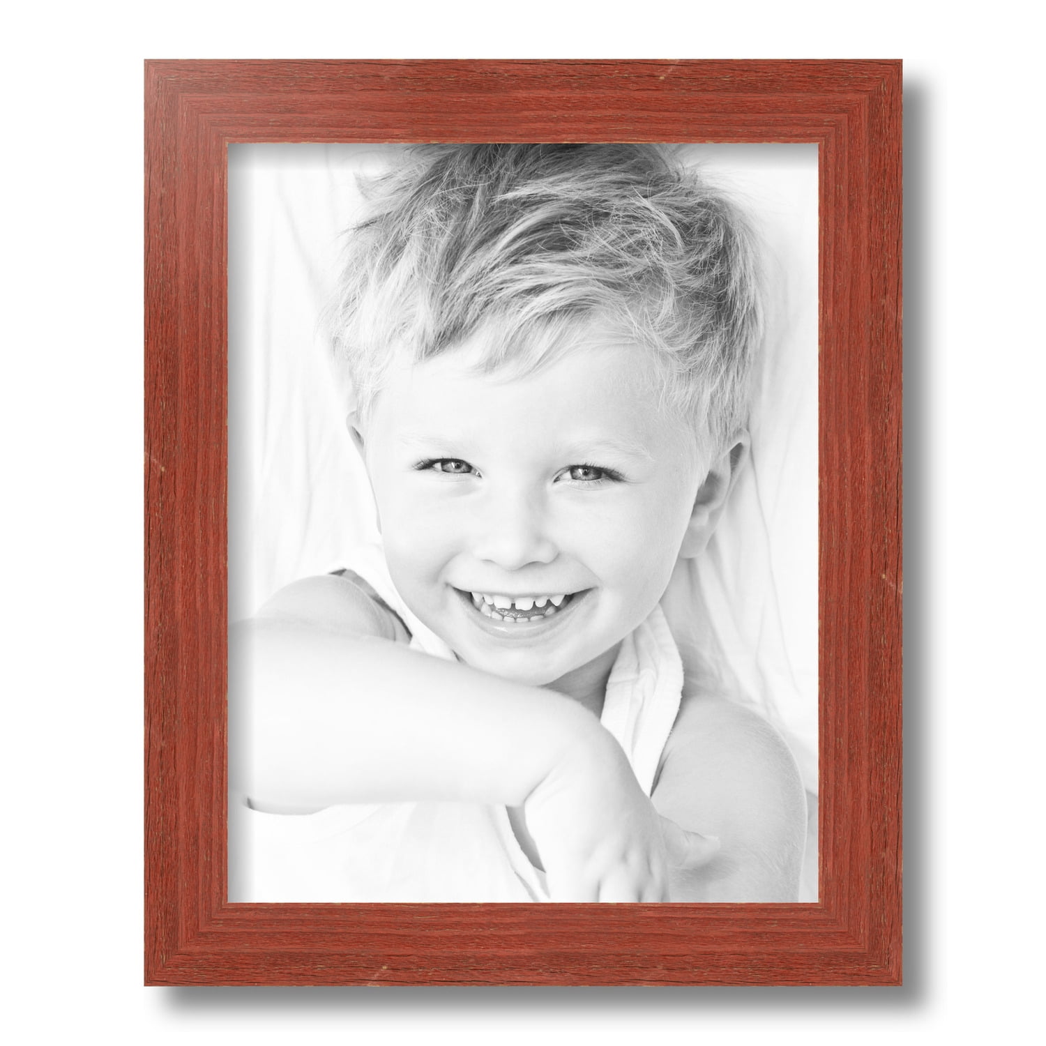 ArtToFrames 11x14 Inch Real Reclaimed Red Barnwood Picture Frame, This ...