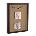 thumbnail image 1 of ArtToFrames 11x14 Inch Shadow Box Picture Frame, with a Satin Black Tall 1 Wide Shadowbox frame and Desert Sand Mat Backing (4654), 1 of 7