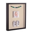 thumbnail image 1 of ArtToFrames 11x14 Inch Shadow Box Picture Frame, with a Satin Black Tall 1 Wide Shadowbox frame and French Creme Mat Backing (4654), 1 of 1