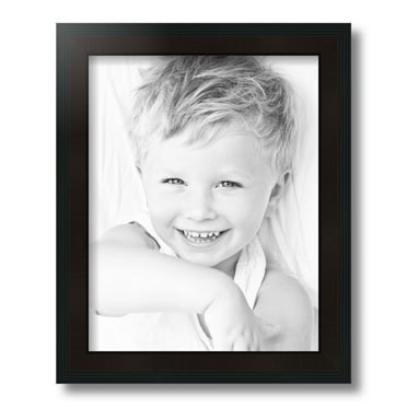ArtToFrames 11x14 Inch Windsor Walnut Picture Frame, This Brown MDF Poster Frame is Great for Your Art or Photos, Comes with Regular Glass (4689)