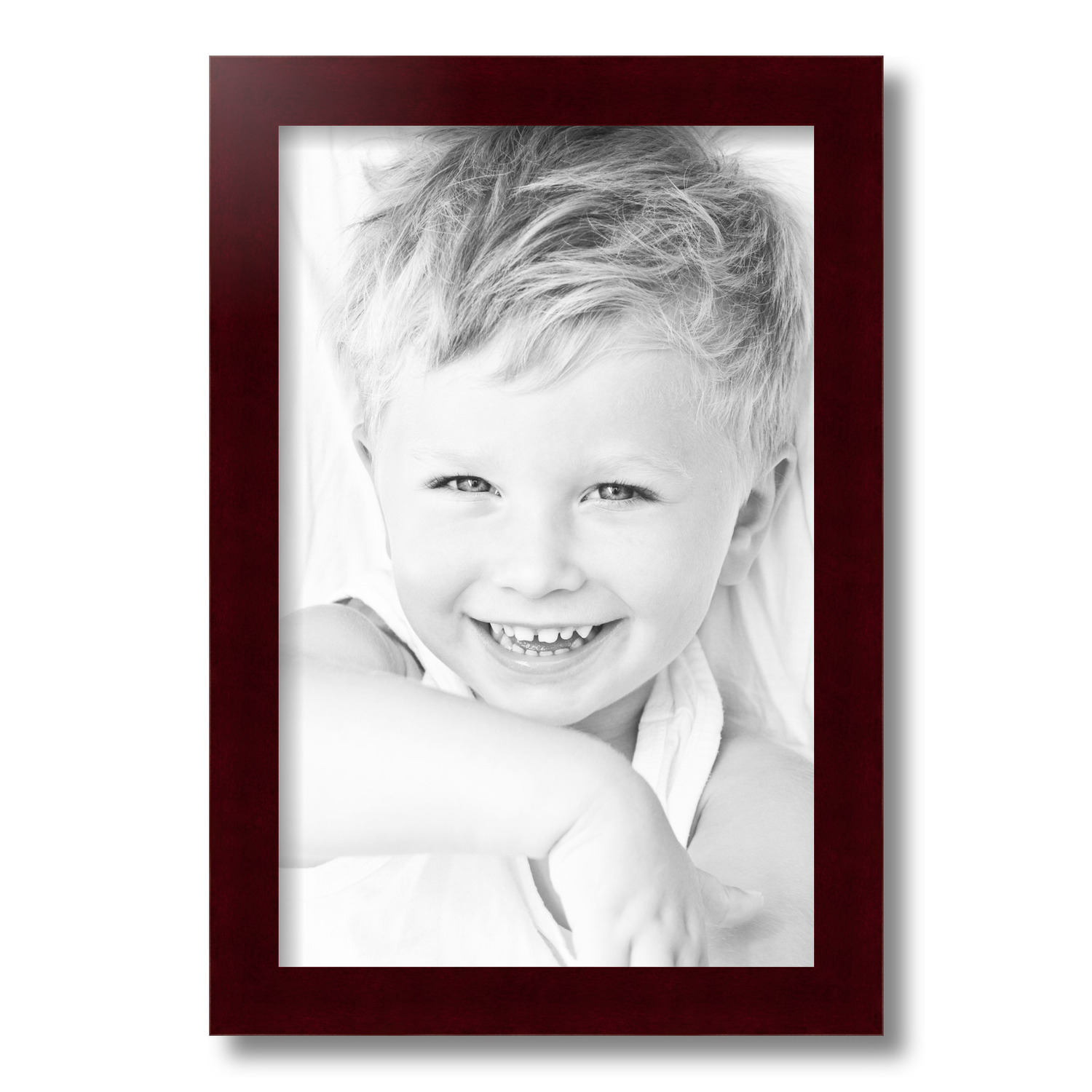ArtToFrames 11x17 Inch Cherry Picture Frame, This Red Wood Poster Frame