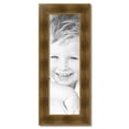 thumbnail image 1 of ArtToFrames 11x35" Streaked Gold with Beeds Picture Frame, Gold Wood Poster Frame, with Regular Acrylic and 2 (FBPL-5172), 1 of 5