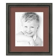 thumbnail image 1 of ArtToFrames 12.5x15" Matted Picture Frame with 8.5x11" Single Mat Photo Opening Framed in 1.25" Antique Black and 2" Brique Mat (FWM-5106-12.5x15), 1 of 7