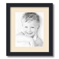 thumbnail image 1 of ArtToFrames 12.5x15" Matted Picture Frame with 8.5x11" Single Mat Photo Opening Framed in 1.25" Satin Black and 2" Alabaster Mat (FWM-3926-12.5x15), 1 of 8