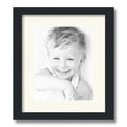 thumbnail image 1 of ArtToFrames 12.5x15" Matted Picture Frame with 8.5x11" Single Mat Photo Opening Framed in 1.25" Satin Black and 2" Off White Mat (FWM-3926-12.5x15), 1 of 8