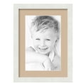 thumbnail image 1 of ArtToFrames 12.5x18" Matted Picture Frame with 8.5x14" Single Mat Photo Opening Framed in 1.25" Satin White Frame and 2" Scotch Mist Mat (FWM-3966-12.5x18), 1 of 8