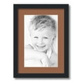 thumbnail image 1 of ArtToFrames 12.5x18 Matted Picture Frame with 8.5x14 Single Mat Photo Opening Framed in 1.25 Satin Black and 2 Paloma Mat (FWM-3926-12.5x18), 1 of 8