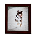 thumbnail image 1 of ArtToFrames 12" x 12" Honors Mahogany with Gold Picture Frame, 12x12 inch Brown Wood Poster Frame (WOM-5156), 1 of 6