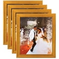thumbnail image 1 of ArtToFrames 12" x 12" Muted Gold Glow Picture Frame, 12x12 inch Gold MDF Poster Frame (WOM-4680), 4 Pack, 1 of 7