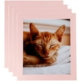 thumbnail image 1 of ArtToFrames 12" x 12" Pink Picture Frame, 12x12 inch Pink Wood Poster Frame (WOM-4120), 4 Pack, 1 of 6