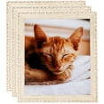 thumbnail image 1 of ArtToFrames 12" x 12" White Wash Picture Frame, 12x12 inch White Wood Poster Frame (WOM-4906), 3 Pack, 1 of 6