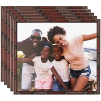 ArtToFrames 12" x 14" .75" - Walnut Bamboo Picture Frame, 12x14 inch Brown Wood Poster Frame (WOM-4874), 5 Pack